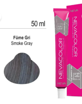 Neva Color Nevacolor Tüp Boya Gri Füme 50ml